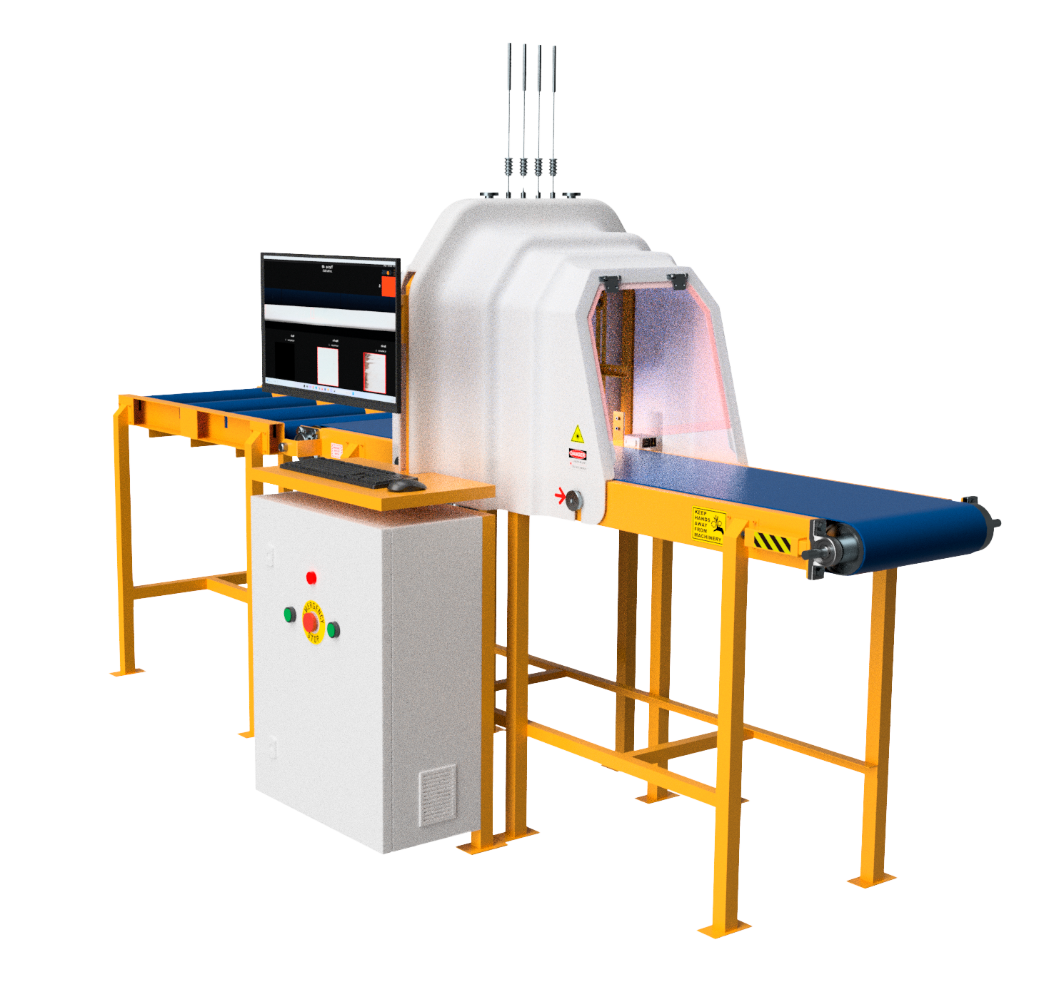 Scanner CoVis para inspección en la industria de la madera