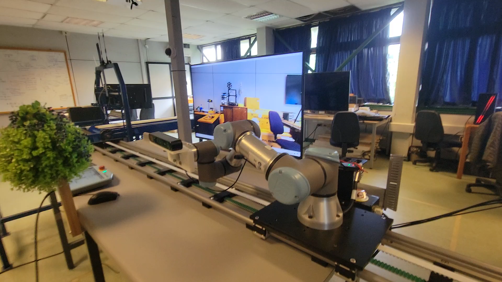 Ejemplo de manipulador robótico para automatización industrial